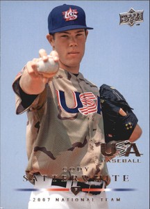 2008 Upper Deck USA Baseball National Team #USA-4 Cody Satterwhite