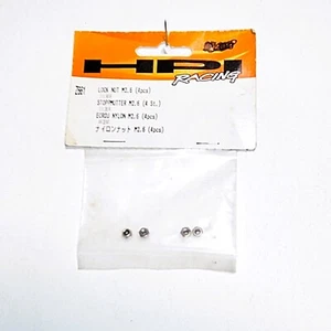 HPI Racing Locknut M2.6 Z661 Silver (4) HPIZ661 - Picture 1 of 2