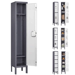 Schließfachschrank Spind Wertfach Metall Schrank Metallspind Umkleideschrank - Bild 1 von 11