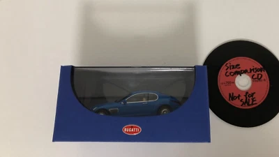 1/43 Bugatti EB118 Paris 98 Autoart French racing blue - Image 1 of 4