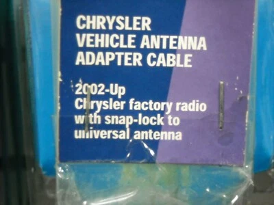 Adaptador de radio a univ/antena Metra 40-CR20 para Chrysler/Dodge/Ford/Jeep 2002-up Foto 1 de 4