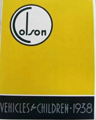 bicicleta clásica 1938 Colson VEHÍCULOS PARA NIÑOS catálogo de BICICLETAS ANTIGUAS Foto 1 de 4