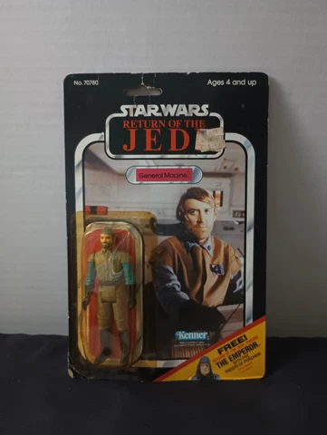 General Madine 1983 65 Back STAR WARS Original Vintage SEALED MOC New Cover