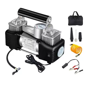 Heavy Duty Portable Air Compressor Car Tire Inflator Electric Pump 12V 45L/min - Picture 1 of 9