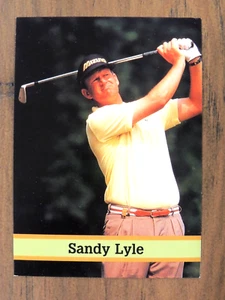 SANDY LYLE  1993 U.K. FAX PAX FAMOUS GOLFERS #26    GOLF LEGEND - Picture 1 of 1
