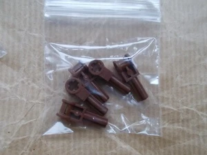 5X NEU BRAUN LEGO TECHNIC 6553 ACHSE 2 RÜCKGRIFF STECKER BIONICLE ERSATZ L1 - Bild 1 von 1