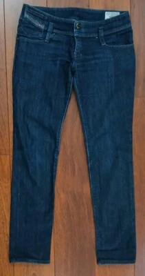 Womens Diesel Blue Jeans Slim Fit Low Rise MATIC 29W 30L - Excellent Conditio  - Image 1 of 4