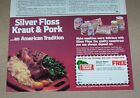 1983 print ad - Floss Foods kraut sauerkraut Curtice-Burns advertising