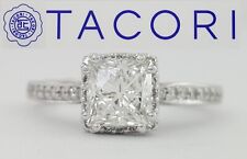 TACORI Dantela 2620PRSMP 1.25 ct LEO Princess Diamond Engagement Ring Rtl $13.5k