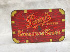 1950s Vintage Parrys Confectionery Treasure Trove treasure Chest Ad Tin TB829
