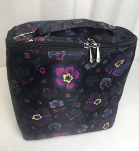 Lug Nord/Süd Kosmetiketui Dolly Boho Blumenmuster schwarz - Bild 1 von 6