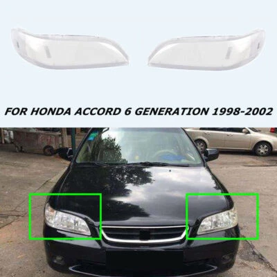 Крышка корпуса объектива фары для Honda Accord шесть поколений 1998-02 - Изображение 1 из 4