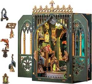 CUTEBEE Book Nook Kit - DIY Miniature House Kit for Beginners, Adults and Tee... - Picture 1 of 14