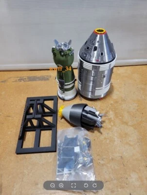 1/48/72 Apollo 18 & Soyuz 19 Manned Spacecraft ASTP Docking Kits Toys Models - Image 1 of 4