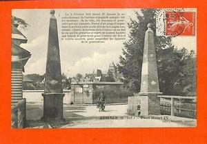 AUMALE (76) CPA / LE PONT HENRI IV - Picture 1 of 2
