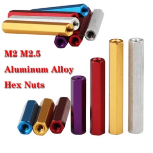 M2 M2.5 Hembra a Hembra Separador PCB Separador Roscado Hexagonal Aluminio - Imagen 1 de 8