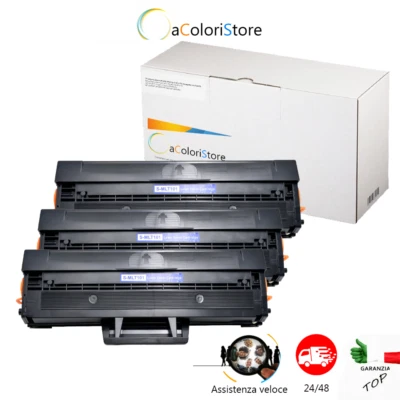 ACOLORISTORE 3 Toner per Samsung ML 2160 2164 2165 2168 SCX 3400 3405 3400 SF760P F W D101S