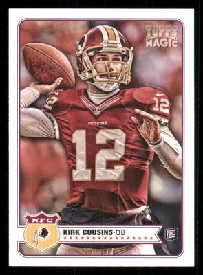 2012 Topps Magic #22 Kirk Cousins RC - Image 1 of 2