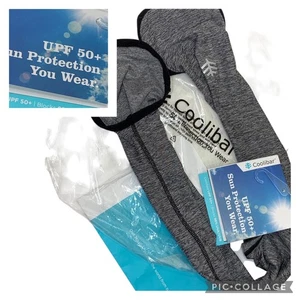 Coolibar UPF 50 Arm Sleeves XS Back Spin Performance Sonnenschutz - Bild 1 von 10