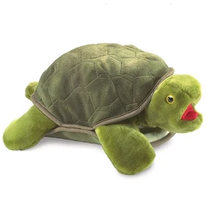 Folkmanis Turtle Hand Puppet - Picture 1 of 3