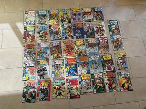 Lotto di 39 numeri di Marvels Iron Man 221-259 vintage buone condizioni. - Foto 1 di 12