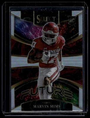 2023 Panini Select Draft Picks #FUT-20 Marvin Mims Future - Image 1 of 2