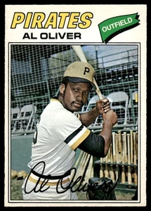 1977 O-Pee-Chee VTG OPC Baseball EX-NM Al Oliver Pittsburgh Pirates #203 - Picture 1 of 2