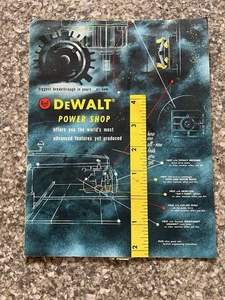 DEWALT AMF 925 Radialarm Power Shop Prospekt 1959 - Bild 1 von 4