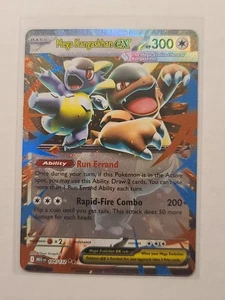 Pokemon Mega Evolution Mega Kangaskhan EX 104/132 Doble Raro - Imagen 1 de 2