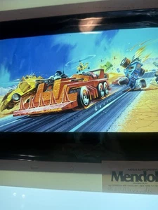ThunderRoad Milton Bradley 1986 Antiguo Juego de Mesa Caja Obra de Arte Thunder Road - Imagen 1 de 14