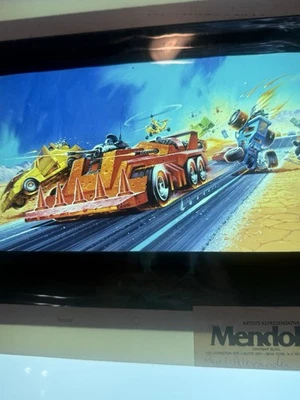 ThunderRoad Milton Bradley 1986 Antiguo Juego de Mesa Caja Obra de Arte Thunder Road Foto 1 de 4