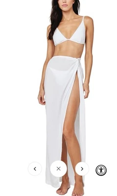 L*Space Mujer $114 Mia Cubre Natación Sarong Floral Talla XS Foto 1 de 4