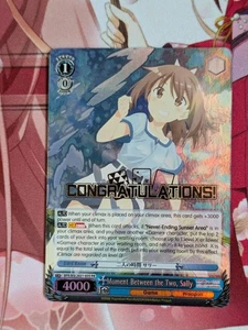 Wandering Time Sally PR English Weiss Schwarz Promo Trading Card - Picture 1 of 3