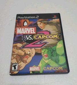 Marvel vs Capcom 2 for PlayStation 2 NO MANUAL - Picture 1 of 8
