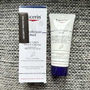 Eucerin Urea Repair 10% Urea Foot Cream 100ml - Expiry 03/2027 - Picture 1 of 3