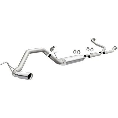 MagnaFlow CatBack Single MF Polished for 07-15 Nissan Titan V8 LGAS/LFLEX  - Imagem 1 de 4