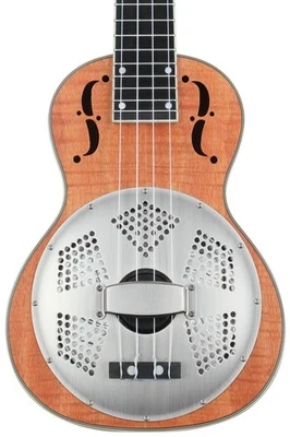 Gold Tone ResoMaple Tenor Scale Curly Maple Resonator Ukulele - Natural Satin - Image 1 of 4