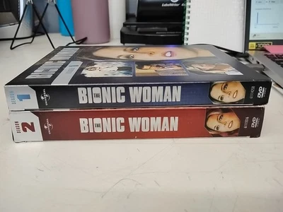 The Bionic Woman Lot Of 2 Season 1 &2 (DVD, 1976) Foto 1 de 2
