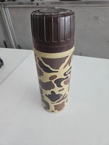 Thermos Brand Camo Vaccuum Bottle 1.03 Quart USA Made Hunting Work Camping - Picture 1 of 8