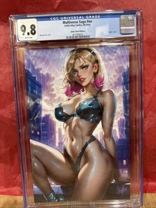 Multiverse Saga #nn CGC 9.8 Graded Comic - Spider-Gwen - Spider Chick Edition E - Picture 1 of 3