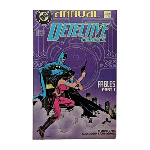 DETECTIVE COMICS Anual #1 DC 1988 VF 8.0 *ENVÍO GRATUITO EN CÓMICS ADICIONALES* - Imagen 1 de 4