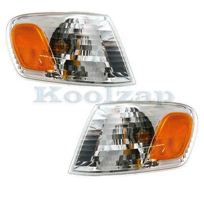 Para 01-02 Corolla Park Lámpara Esquina Señal de Giro Marcador Luz Izquierda Derecha Conjunto PAR Foto 1 de 4