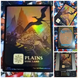 MTG Plains Art 🇬🇧 Nm Ixalan Adventure Land FOIL The Lost Caverns of Ixalan - Bild 1 von 4