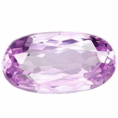 5.46Cts Sparkling Natural Pink Kunzite Oval Shape Nice Gemstone From Afghanistan - Image 1 of 3