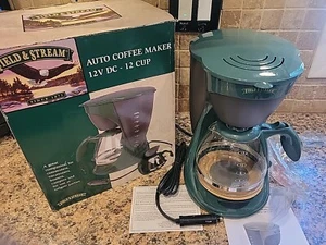 Field And Stream Auto Coffee Maker in box NEW!! 12 Volt - Picture 1 of 13
