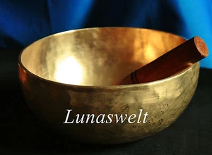 Cuenco de sonido Nada Yoga 1500 gramos Nepal Singing Bowl con bolillos - Imagen 1 de 1