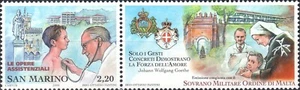 2006 San Marino Opere Assistenziali congiunta Parallela con S.M.O.M. - Imagen 1 de 1