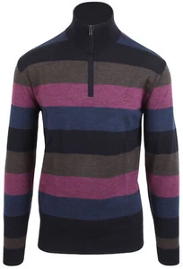 Paul & Shark Yachting sweater jumper troyer L Supermelange Cool Touch light wool - Picture 1 of 6
