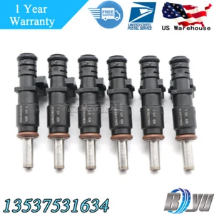 6x Inyectores de combustible 7531634 para 06-12 BMW 128i 328i X3 X5 Z4 525i 2.0/2.5/3.0L - Imagen 1 de 9