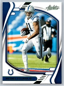 2021 Panini Absolute Michael Pittman Jr. Green Parallel Indianapolis Colts #12 - Picture 1 of 2